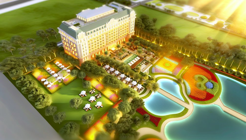 luxurious hotel near retiro