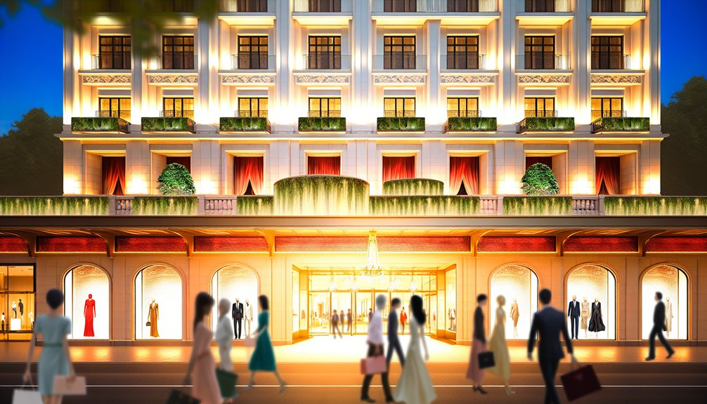 luxurious shopping retreat madrid