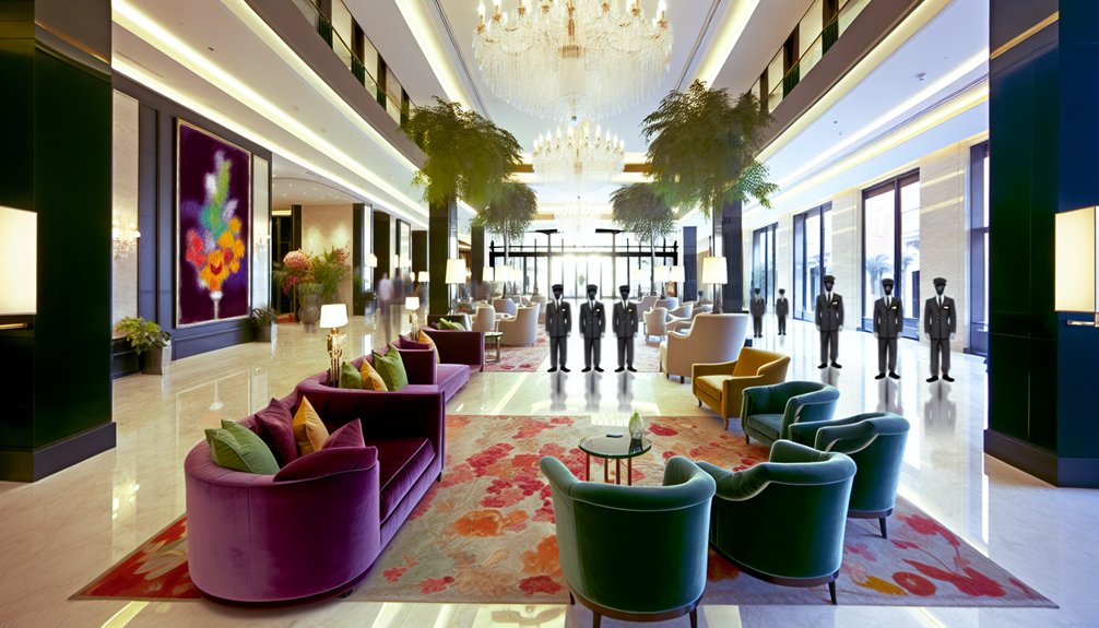 pampered luxury hotel experience