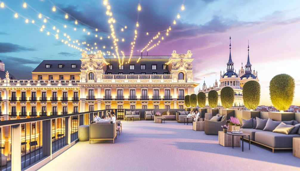 rooftop views and relaxation